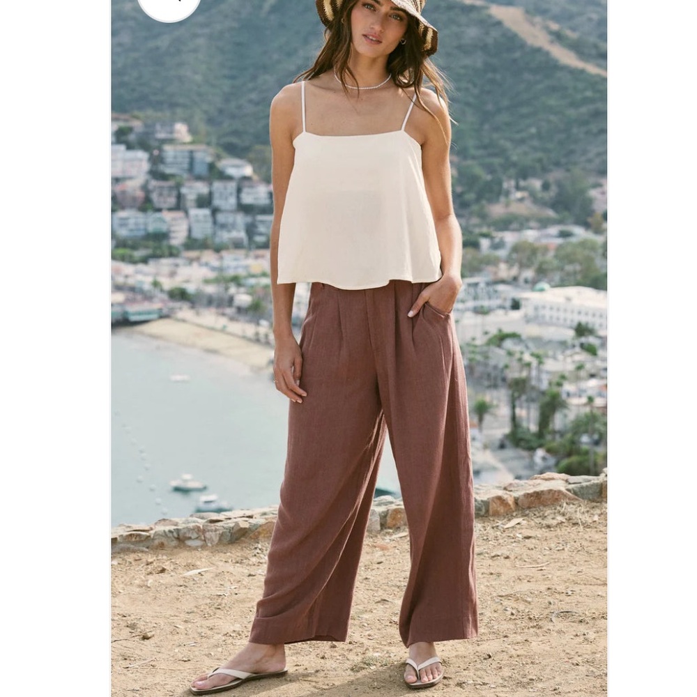 Z Supply Farah Pant Whipped Mocha XS
